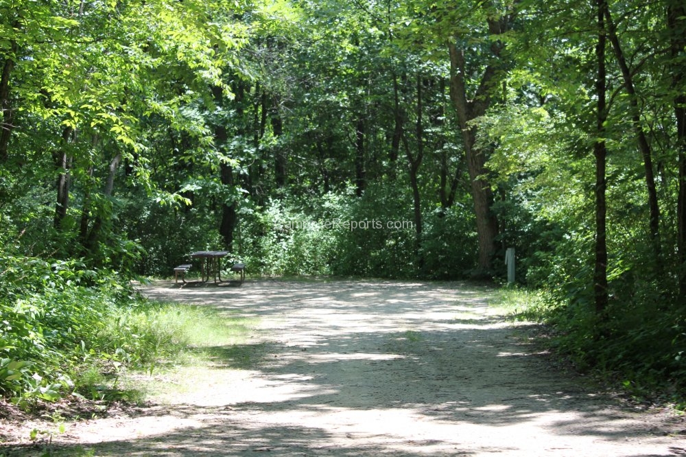 Campsite 281 In Twin Valley Campground Area At Governor Dodge State